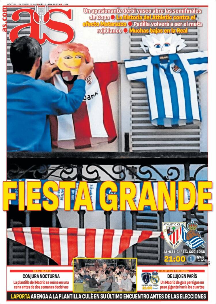 Portadas Deportivas Miércoles 11/2/2026