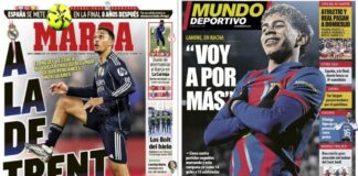 Portadas Deportivas Jueves 5/2/2026 | Marca, As, Sport, Mundo Deportivo Portadas Deportivas Jueves 5/2/2026