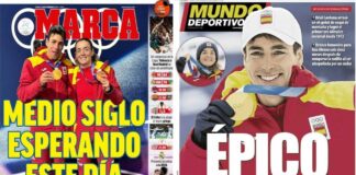 Portadas Deportivas Viernes 20/2/2026 | Marca, As, Sport, Mundo Deportivo Portadas Deportivas Viernes 20/2/2026