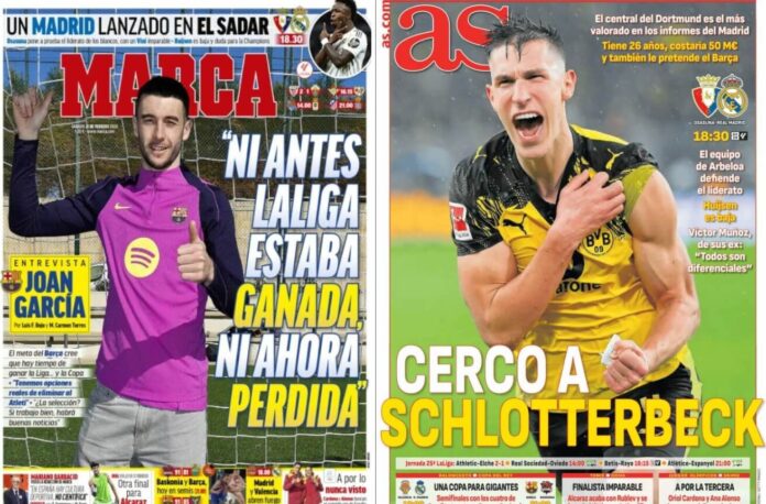 Portadas Deportivas Sábado 21/2/2026