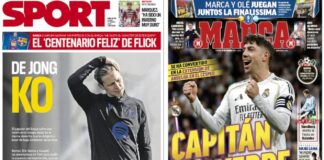 Portadas Deportivas Viernes 27/2/2026 | Marca, As, Sport, Mundo Deportivo Portadas Deportivas Viernes 27/2/2026