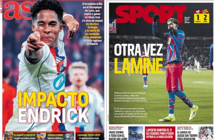 Portadas Deportivas Miércoles 4/2/2026 Portadas Deportivas Miércoles 4/2/2026