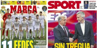 Portadas Deportivas Viernes 13/3/2026 | Marca, As, Sport, Mundo Deportivo Portadas Deportivas Viernes 13/3/2026