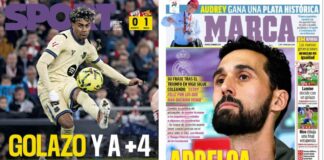 Portadas Deportivas Domingo 8/3/2026 | Marca, As, Sport, Mundo Deportivo Portadas Deportivas Domingo 8/3/2026