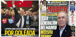 Portadas Deportivas Lunes 16/3/2026 | Marca, As, Sport, Mundo Deportivo Portadas Deportivas Lunes 16/3/2026