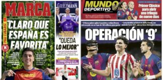 Portadas Deportivas Miércoles 25/3/2026 | Marca, As, Sport, Mundo Deportivo Portadas Deportivas Miércoles 25/3/2026