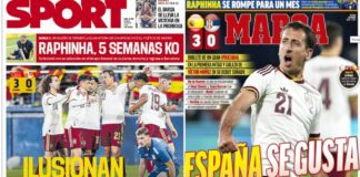 Portadas Deportivas Sábado 28/3/2026 | Marca, As, Sport, Mundo Deportivo Portadas Deportivas Viernes 12/3/2026