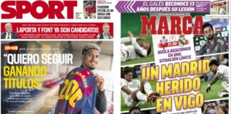 Portadas Deportivas Viernes 6/3/2026 | Marca, As, Sport, Mundo Deportivo Portadas Deportivas Viernes 6/3/2026