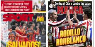 Portadas Deportivas Miércoles 11/3/2026 | Marca, As, Sport, Mundo Deportivo