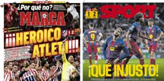 Portadas Deportivas Miércoles 15/4/2026 | Marca, As, Sport, Mundo Deportivo