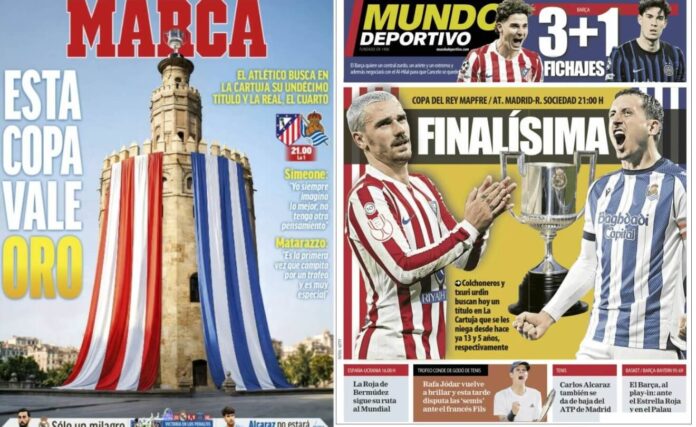 Portadas Deportivas Sábado 18/4/2026