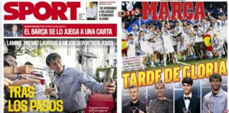 Portadas Deportivas Martes 21/4/2026 | Marca, As, Sport, Mundo Deportivo