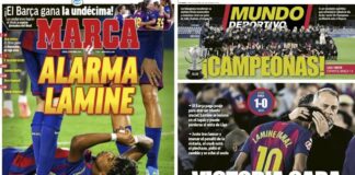 Portadas Deportivas Jueves 23/4/2026 | Marca, As, Sport, Mundo Deportivo Portadas Deportivas Jueves 23/4/2026