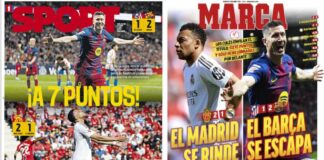 Portadas Deportivas Domingo 5/4/2026 | Marca, As, Sport, Mundo Deportivo Portadas Deportivas Domingo 5/4/2026