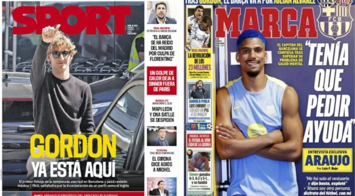 Portadas Deportivas Viernes 29/5/2026 | Marca, As, Sport, Mundo Deportivo Portadas Deportivas Viernes 29/5/2026