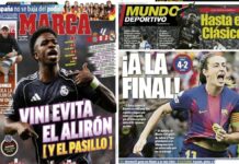 Portadas Deportivas Lunes 4/5/2026 | Marca, As, Sport, Mundo Deportivo