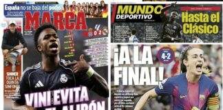 Portadas Deportivas Lunes 4/5/2026 | Marca, As, Sport, Mundo Deportivo