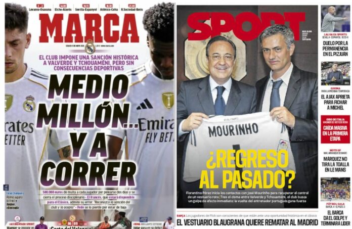 Portadas Deportivas Sábado 9/5/2026