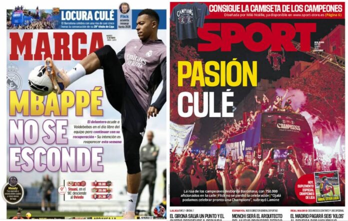 Portadas Deportivas Martes 12/5/2026