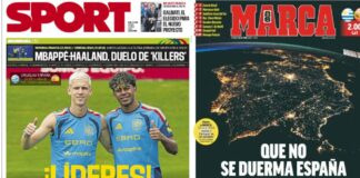 Portadas Deportivas Viernes 26/6/2026 | Marca, As, Sport, Mundo Deportivo Portadas Deportivas Viernes 26/6/2026