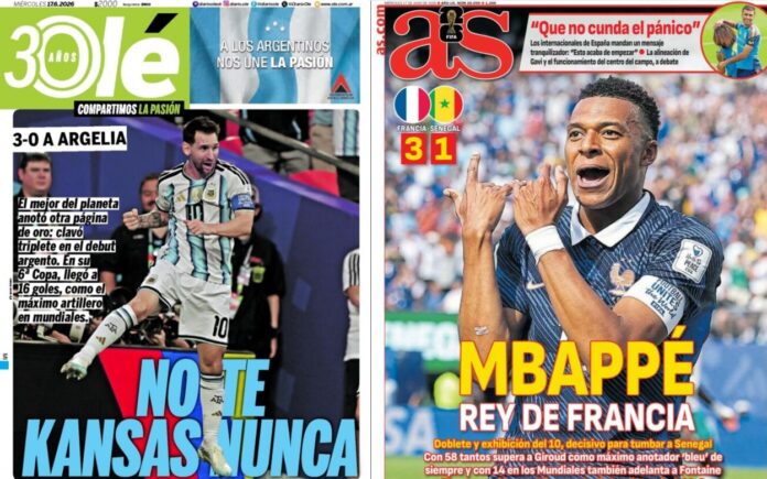 Portadas Deportivas Miércoles 18/6/2026