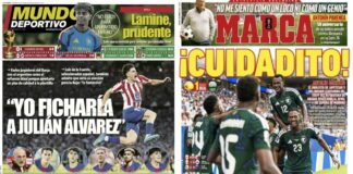 Portadas Deportivas Sábado 20/6/2026 | Marca, As, Sport, Mundo Deportivo Portadas Deportivas Sábado 20/6/2026