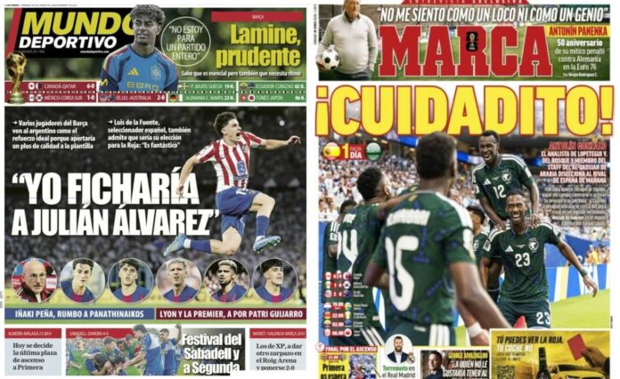 Portadas Deportivas Sábado 20/6/2026