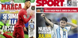 Portadas Deportivas Miércoles 24/6/2026 | Marca, As, Sport, Mundo Deportivo Portadas Deportivas Miércoles 24/6/2026
