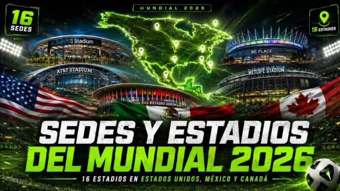 Sedes y Estadios del Mundial 2026: ciudades, capacidad y partidos Sedes y Estadios del Mundial 2026: ciudades, capacidad y partidos