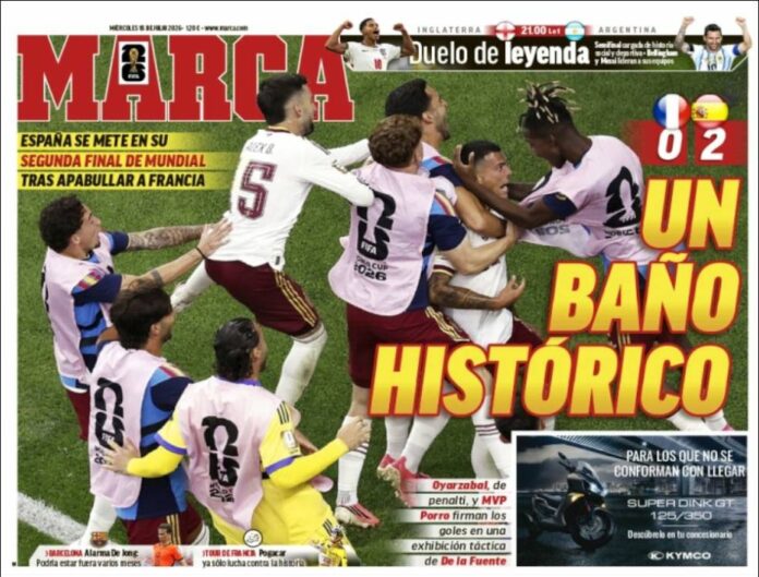 Portadas Deportivas Miércoles 15/7/2026