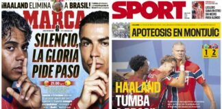 Portadas Deportivas Lunes 6/7/2026 | Marca, As, Sport, Mundo Deportivo