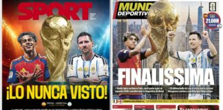 Portadas Deportivas Domingo 19/7/2026 | Marca, As, Sport, Mundo Deportivo Portadas Deportivas Domingo 19/7/2026