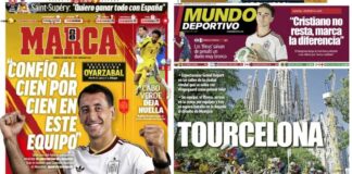 Portadas Deportivas Domingo 5/7/2026 | Marca, As, Sport, Mundo Deportivo