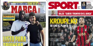 Portadas Deportivas Jueves 30/7/2026 | Marca, As, Sport, Mundo Deportivo Portadas Deportivas Jueves 30/7/2026