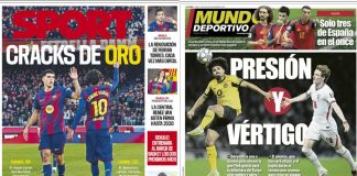 Portadas Deportivas Jueves 23/7/2026 | Marca, As, Sport, Mundo Deportivo Portadas Deportivas Jueves 23/7/2026