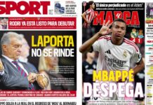 Portadas Deportivas Jueves 27/8/2026 | Marca, As, Sport, Mundo Deportivo Portadas Deportivas Jueves 27/8/2026