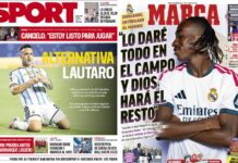 Portadas Deportivas Viernes 21/8/2026 | Marca, As, Sport, Mundo Deportivo