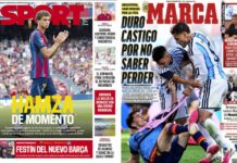 Portadas Deportivas Sábado 22/8/2026 | Marca, As, Sport, Mundo Deportivo Portadas Deportivas Sábado 22/8/2026