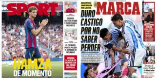 Portadas Deportivas Sábado 22/8/2026 | Marca, As, Sport, Mundo Deportivo Portadas Deportivas Sábado 22/8/2026