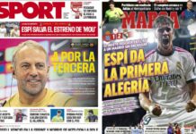 Portadas Deportivas Viernes 23/8/2026 | Marca, As, Sport, Mundo Deportivo Portadas Deportivas Viernes 23/8/2026