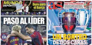 Portadas Deportivas Viernes 28/8/2026 | Marca, As, Sport, Mundo Deportivo Portadas Deportivas Viernes 28/8/2026