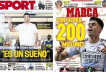 Portadas Deportivas Martes 18/8/2026 | Marca, As, Sport, Mundo Deportivo Portadas Deportivas Martes 18/8/2026