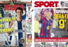 Portadas Deportivas Sábado 29/8/2026 | Marca, As, Sport, Mundo Deportivo