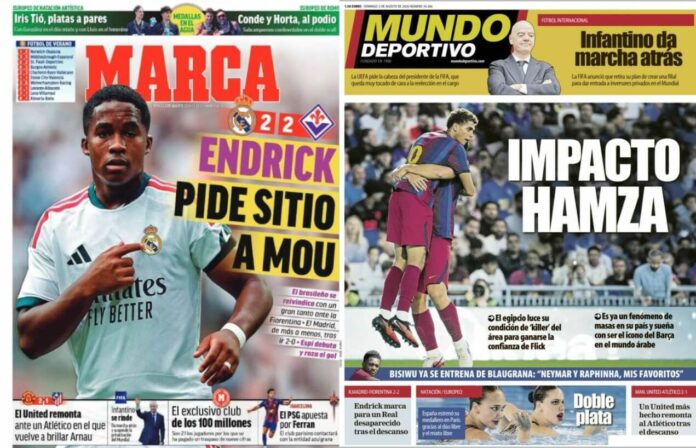 Portadas Deportivas Domingo 2/8/2026