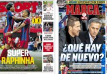 Portadas Deportivas Domingo 20/9/2026 | Marca, As, Sport, Mundo Deportivo Portadas Deportivas Domingo 20/9/2026
