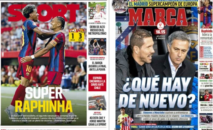 Portadas Deportivas Domingo 20/9/2026