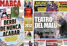 Portadas Deportivas Martes 22/9/2026 | Marca, As, Sport, Mundo Deportivo