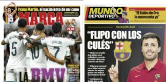 Portadas Deportivas Martes 15/9/2026 | Marca, As, Sport, Mundo Deportivo Portadas Deportivas Martes 15/9/2026