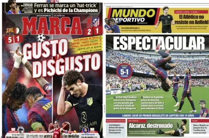 Portadas Deportivas Jueves 10/9/2026