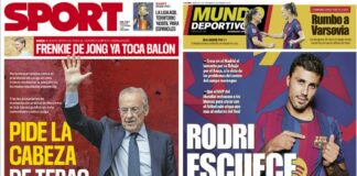 Portadas Deportivas Miércoles 23/9/2026 | Marca, As, Sport, Mundo Deportivo